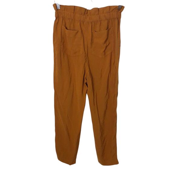 MADEWELL Women's Orange Dunaway Paperbag Pants Small AN843 ($89.50) - Picture 6 of 12